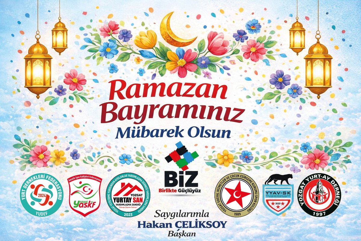 YOZGATSHCEKSPOR's tweet photo. Ramazan Bayramının birlik, beraberlik ve kardeşlik duygularımızı güçlendirmesini temenni ediyor 

Sporun birleştirici ruhuyla sevginin dayanışmanın ve paylaşmanın arttığı bir bayram diliyorum

Sporcularımız, aileleri ve tüm camiamız olmak üzere milletimizin Bayramınız kutlu olsun https://t.co/X0Hxk4KYP5
