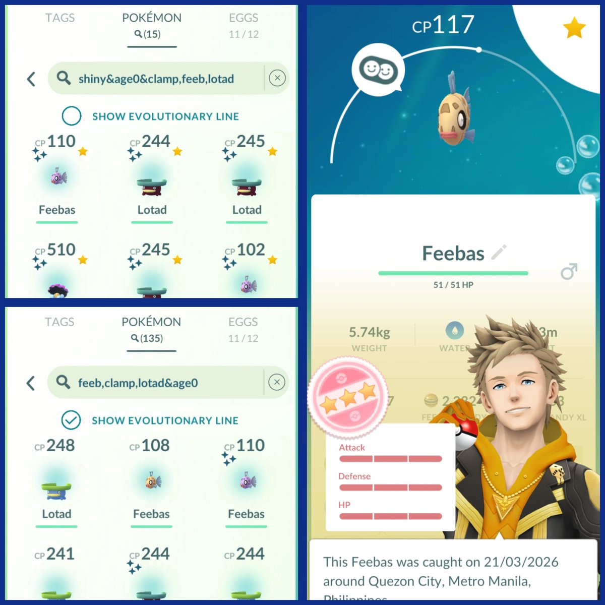 jordz3nnn's tweet image. No shundo. Gg next.

#PokemonGo #feebas