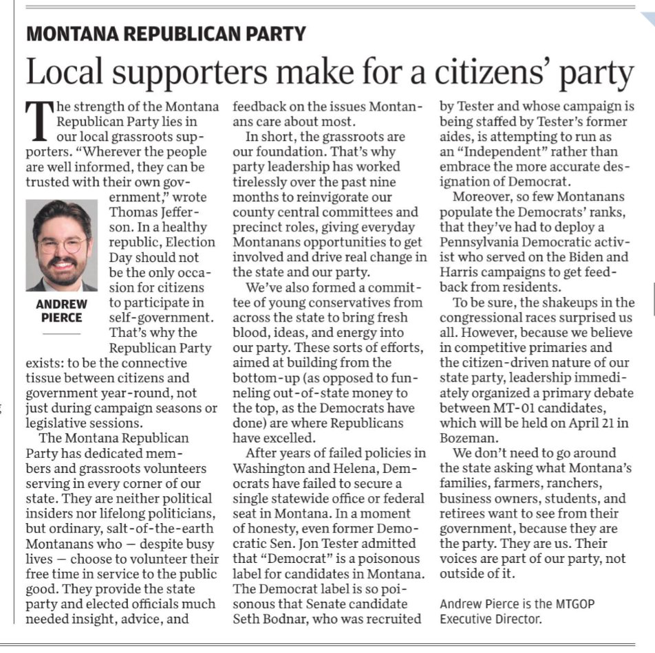 Montana Republican Party tweet media