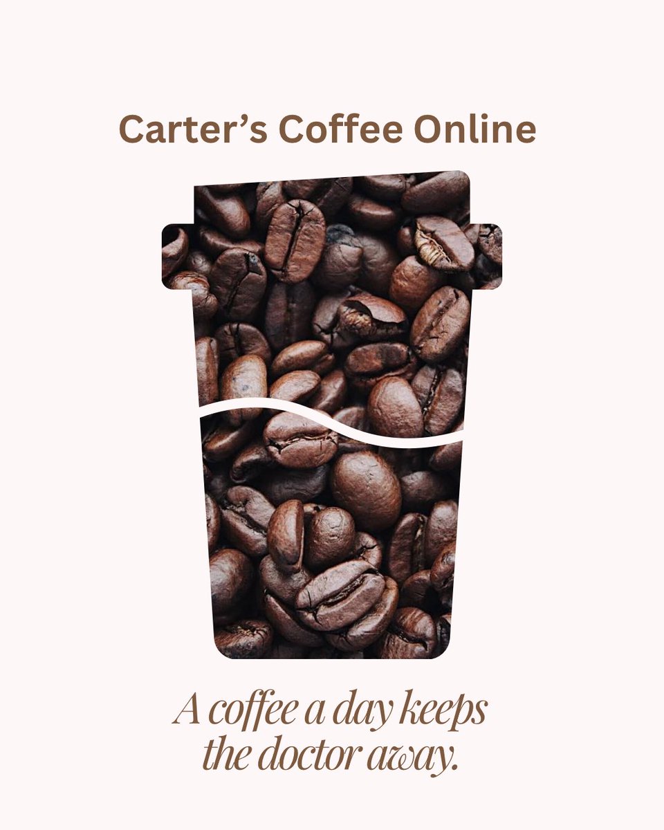 Carters_Coffee's tweet photo. Is coffee your love language too? 💌 "A coffee a day" is the golden rule! ☕️ Carter's Coffee Online keeps you fueled and ready for anything! 🚀 How many cups today? 😜

Check out Carter's Coffee Online – link in comments
#CoffeeLover #MarchMadness https://t.co/mb8MC1Hjqm