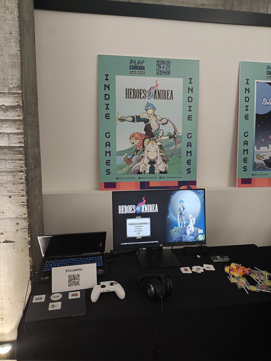 crossbrosgames's tweet photo. Estamos en la zona Indie de @playgenpro Córdoba

¡Pasad a Saludar! 👋 https://t.co/POpJcogGq5