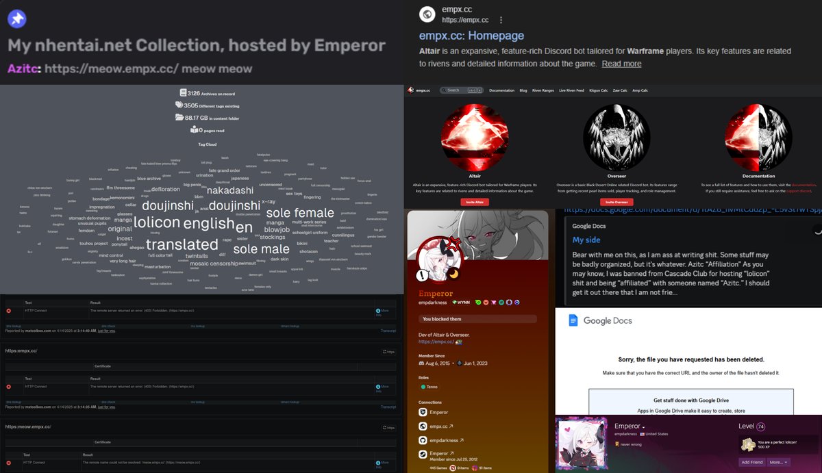 Warframe Archival (Archie) tweet media