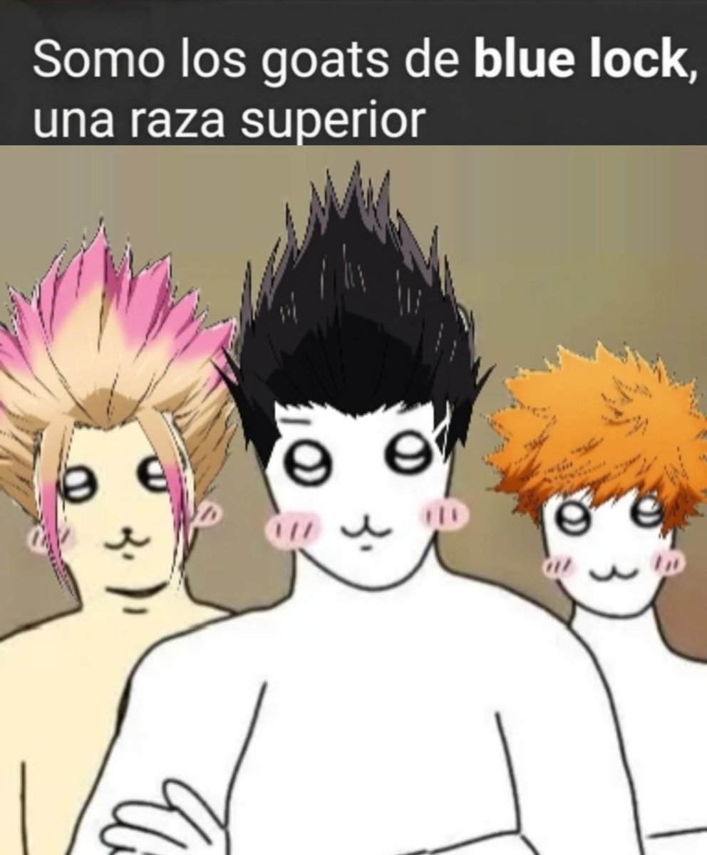 los goats de Blue Lock 🗣️