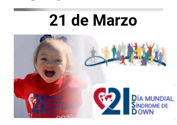 Hoy se celebra el Día Internacional del Síndrome Down es una celebración con la finalidad de generar conciencia en la sociedad acerca de esta condición y enfatizar la inclusión social.#CubaMined #ArtemisaJuntosSomosMás <a href="/CubaMined/">MINED</a> <a href="/GladysArtemisa/">Gladys Martínez Verdecia</a>  <a href="/yarobyalvarez/">Director Provincial Educación Artemisa</a> <a href="/EduArtemisa/">DPEArtemisa</a>