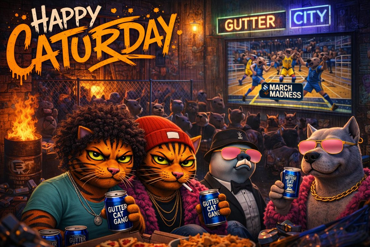 Gutter Cat Gang tweet media