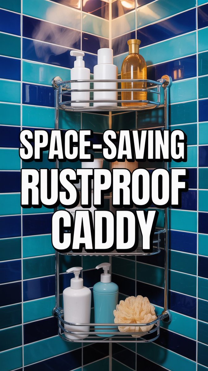 trendyaffy25's tweet photo. Keep your shower clutter-free with rustproof corner caddies adjustable heights no drilling needed! Ideal for Australia/Germany homes 2026.
Get organized 👉https://t.co/YMoJdh9gkF

#CornerShowerCaddy #BathroomHack #Rustproof #bathroom
#decor https://t.co/B1QYG4anFa