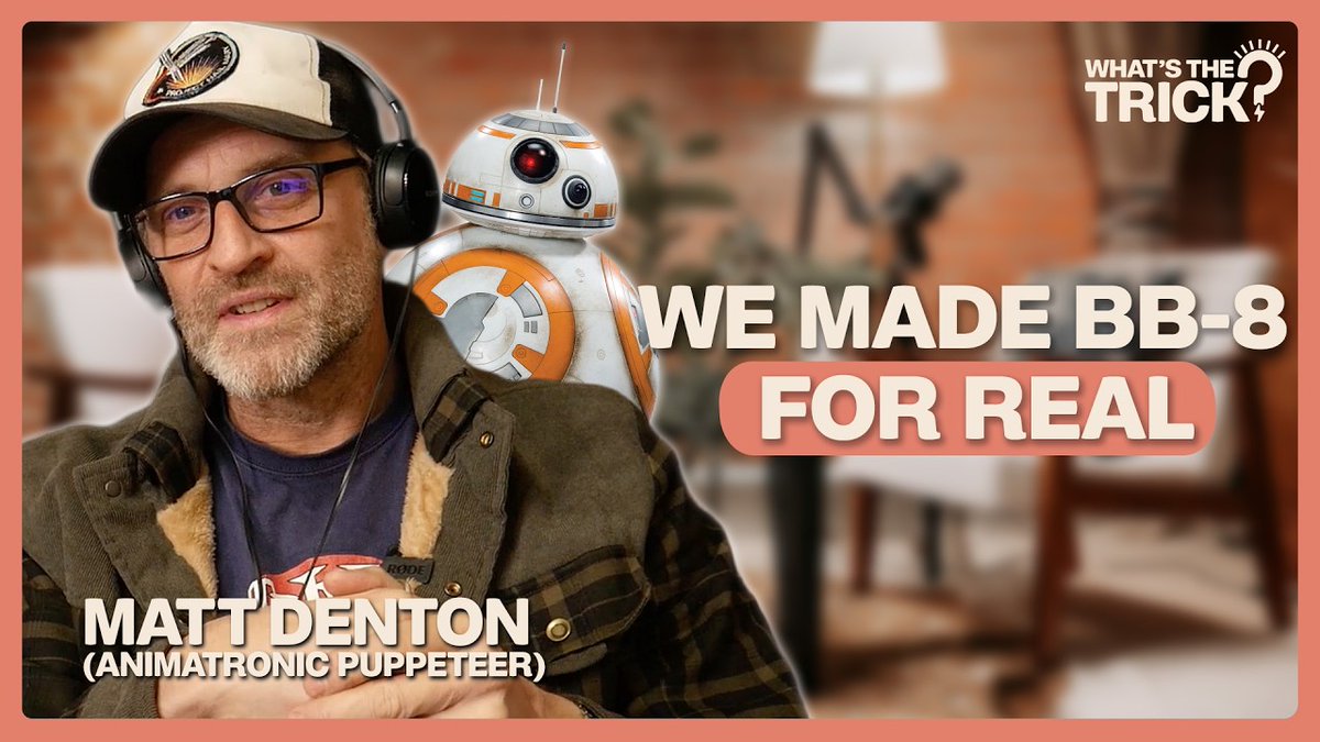 JediNewsNetwork's tweet photo. Matt Denton: How We Built BB-8 For Star Wars: The Force Awakens - https://t.co/6kPgX49n9R #StarWars @mantisrobot #DentonsDen #JediNewsNetwork #BenHanlin #MattDenton #TheForceAwakens #BB8 https://t.co/hduehgFqMJ