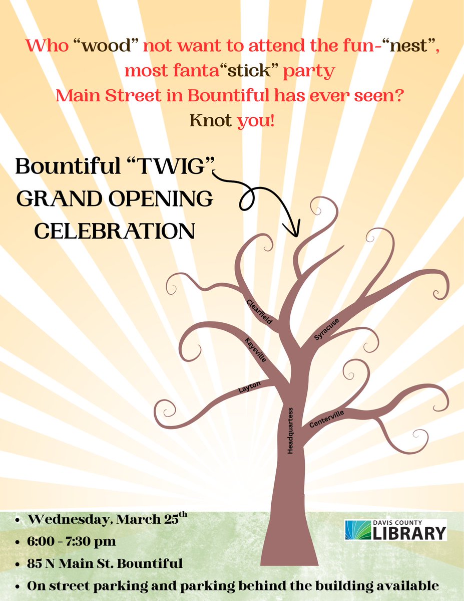 Davis County Library tweet media