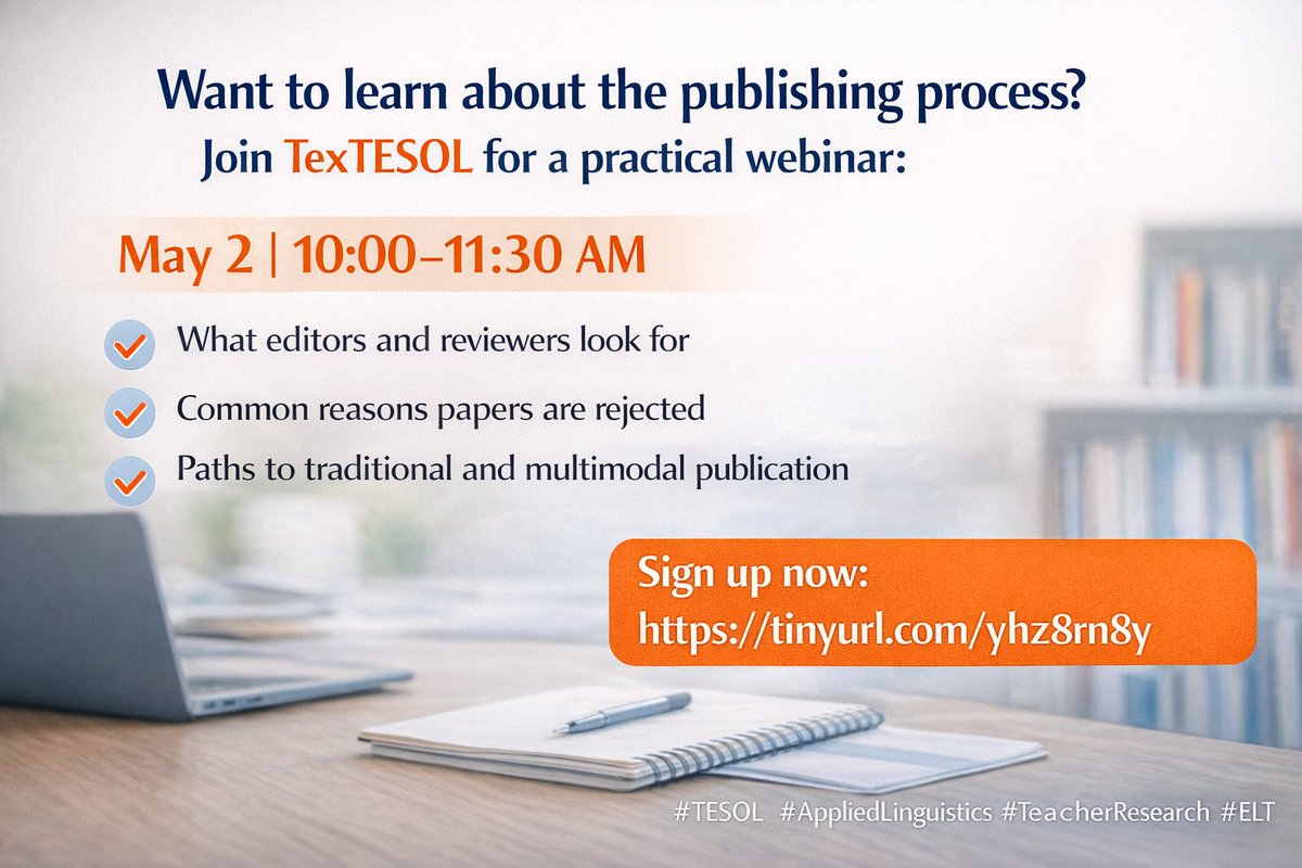 TexTESOL V tweet media