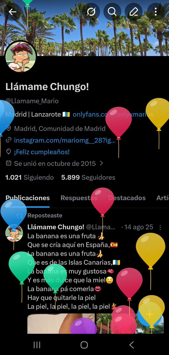 Llámame Chungo! tweet media