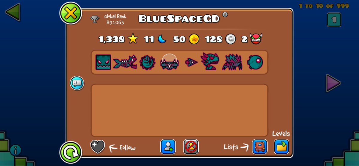 Blue Space GD tweet media