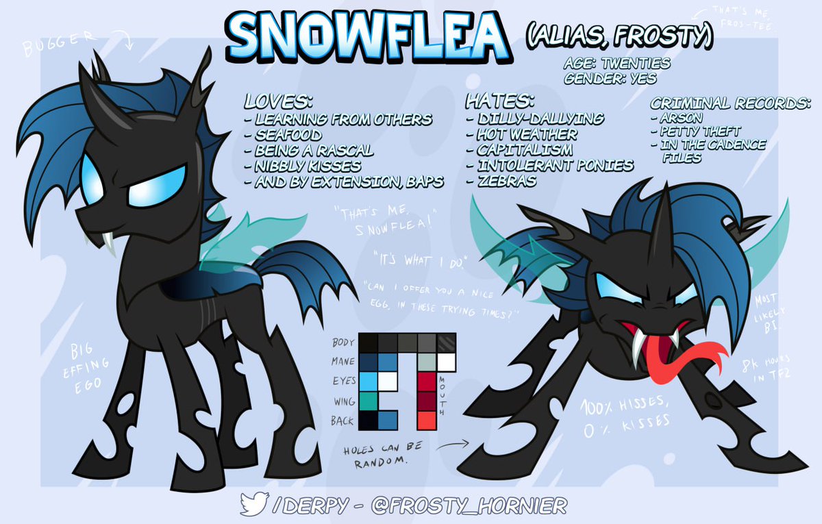 Frosty (insect is winsect)🔞 tweet media