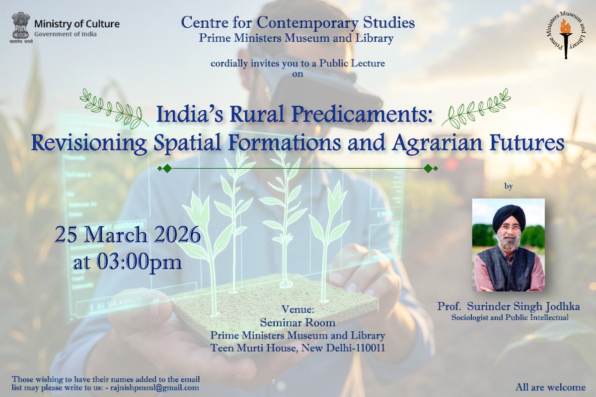 Prime Ministers Museum & Library tweet media