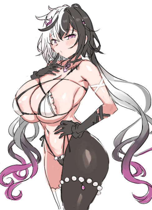 絵チャで描いた謎ビキニコラライン 