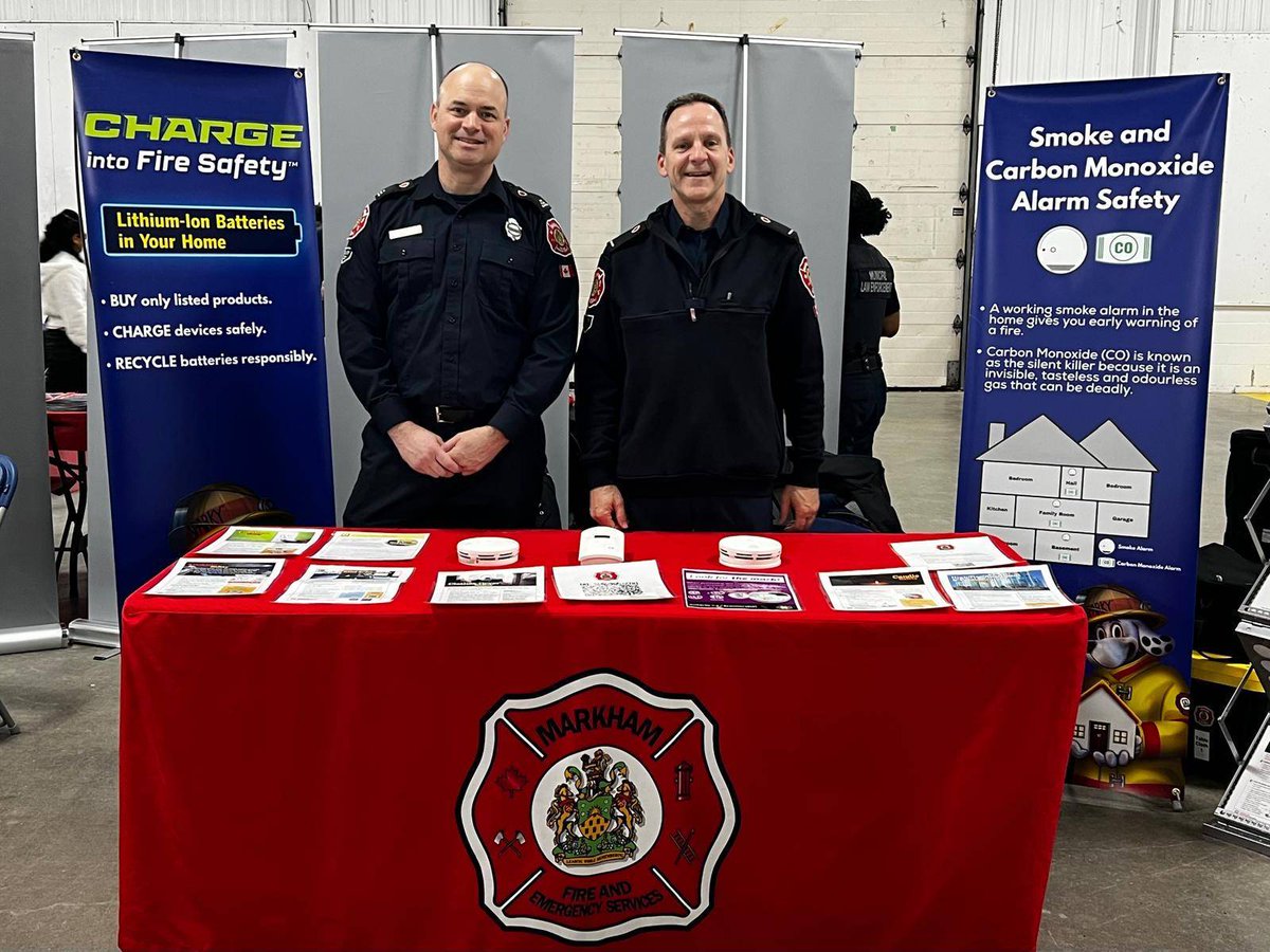 Markham Fire (MFES) tweet media