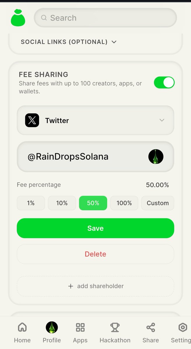 RainDrops tweet media