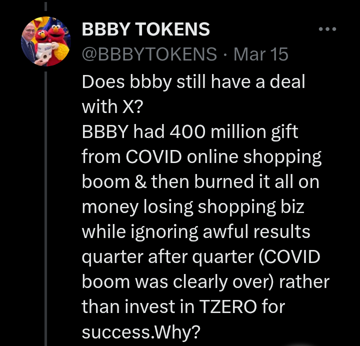BBBY TOKENS tweet media