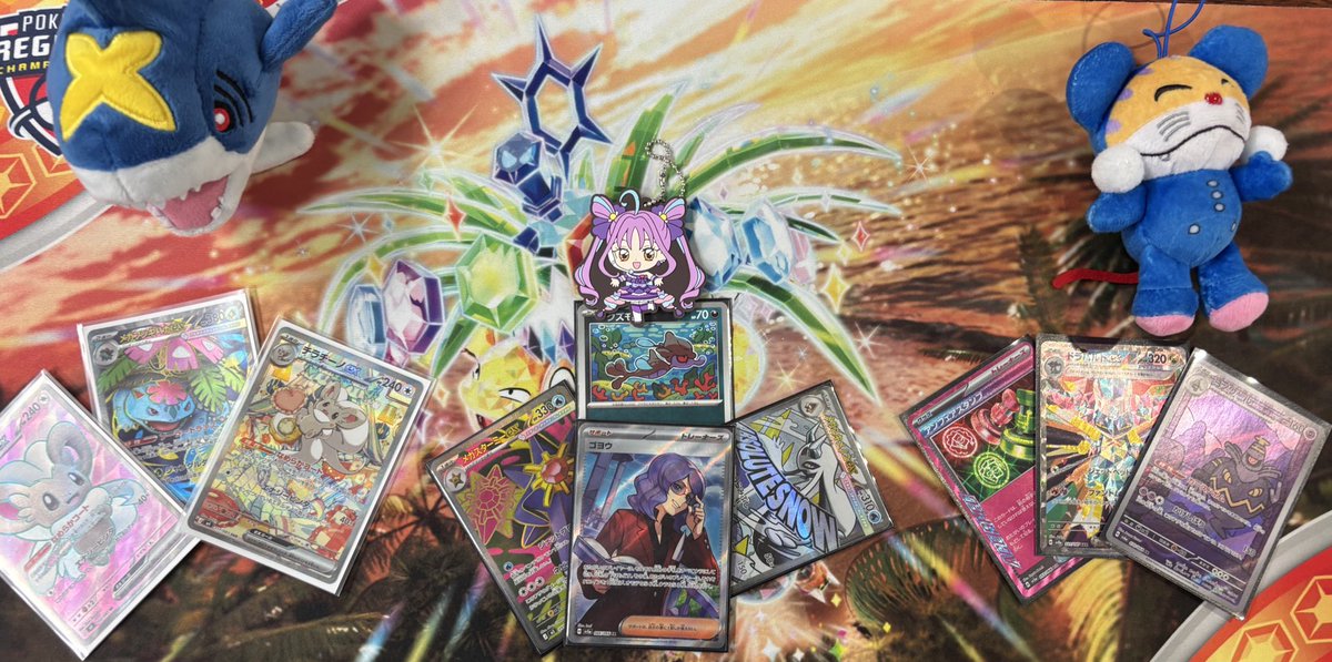 【トレカフェス福岡】

使用デッキ　チラチーノex

6連敗、、すんませんでした🥲
そろそろチーム戦アレルギー克服しないとやばいです🤷‍♂️
精進します。。
るんばさん、kgjpさんありがとうございました！また明日！！！！