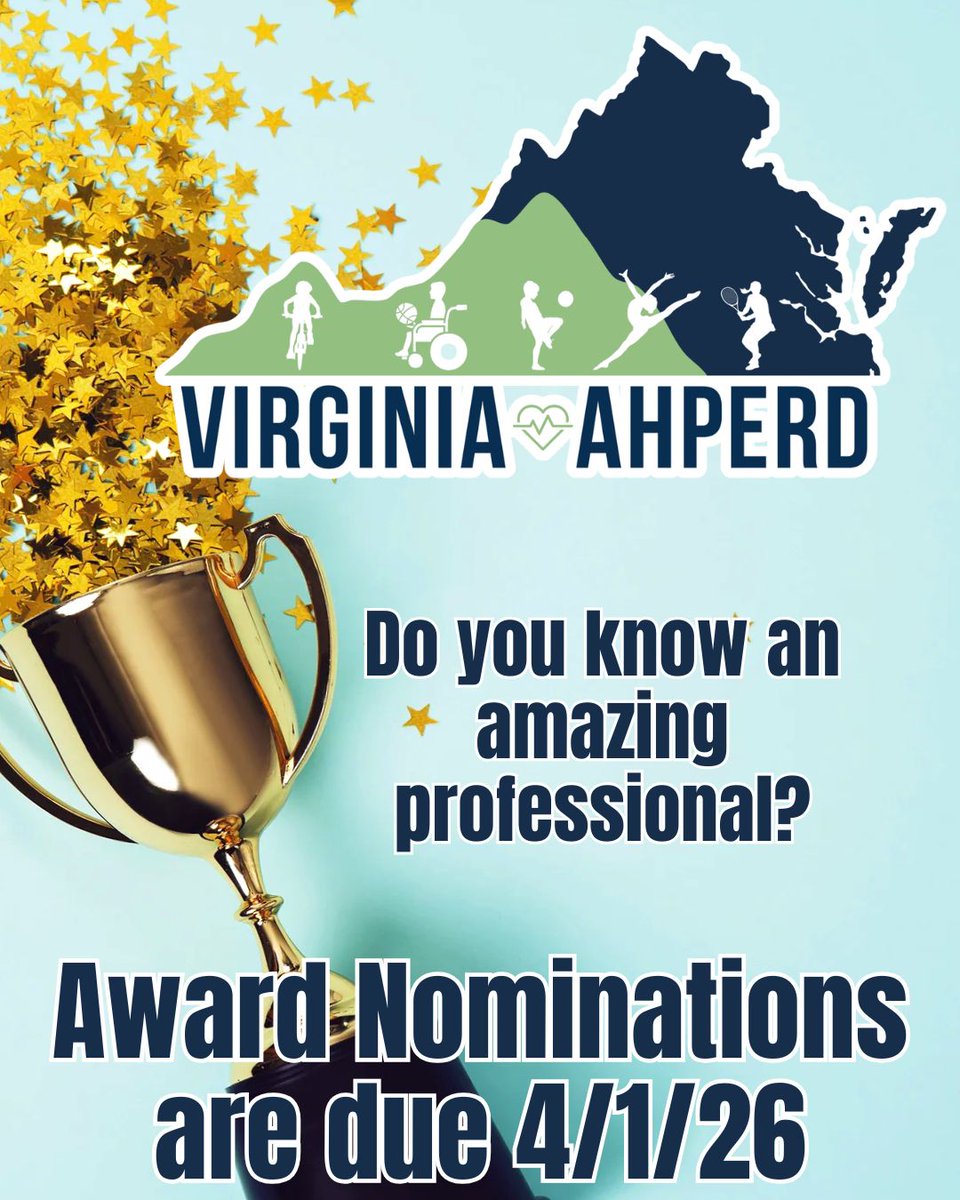 Virginia AHPERD tweet media