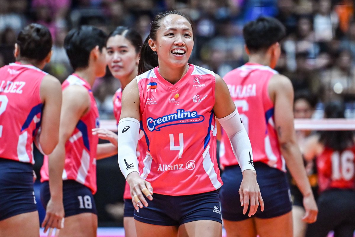 chiamorado's tweet photo. TRIPLE-DOUBLE OF A MASTERPIECE!💗

🍦#4 RODRIGUEZ, Dij
19 points
12 exc. digs
17 exc. receptions

stepped up BIG time!!! not just filling the void left by pons &amp; jema, but owning that starting role after years of coming otb. so proud of u, dij!! on to the next!💪🏻

#PVL2026 https://t.co/JQ20z6b1wE