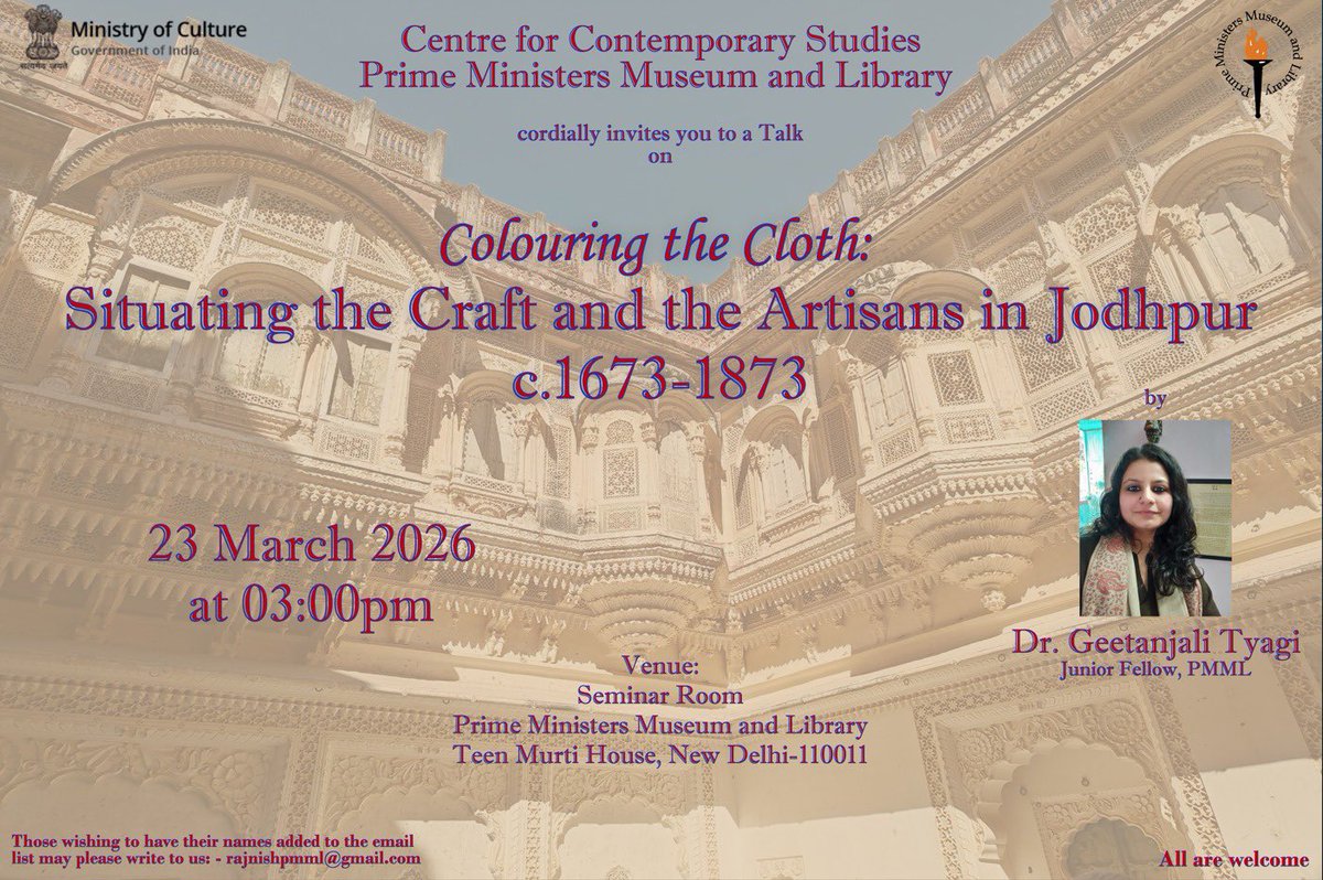 Prime Ministers Museum & Library tweet media