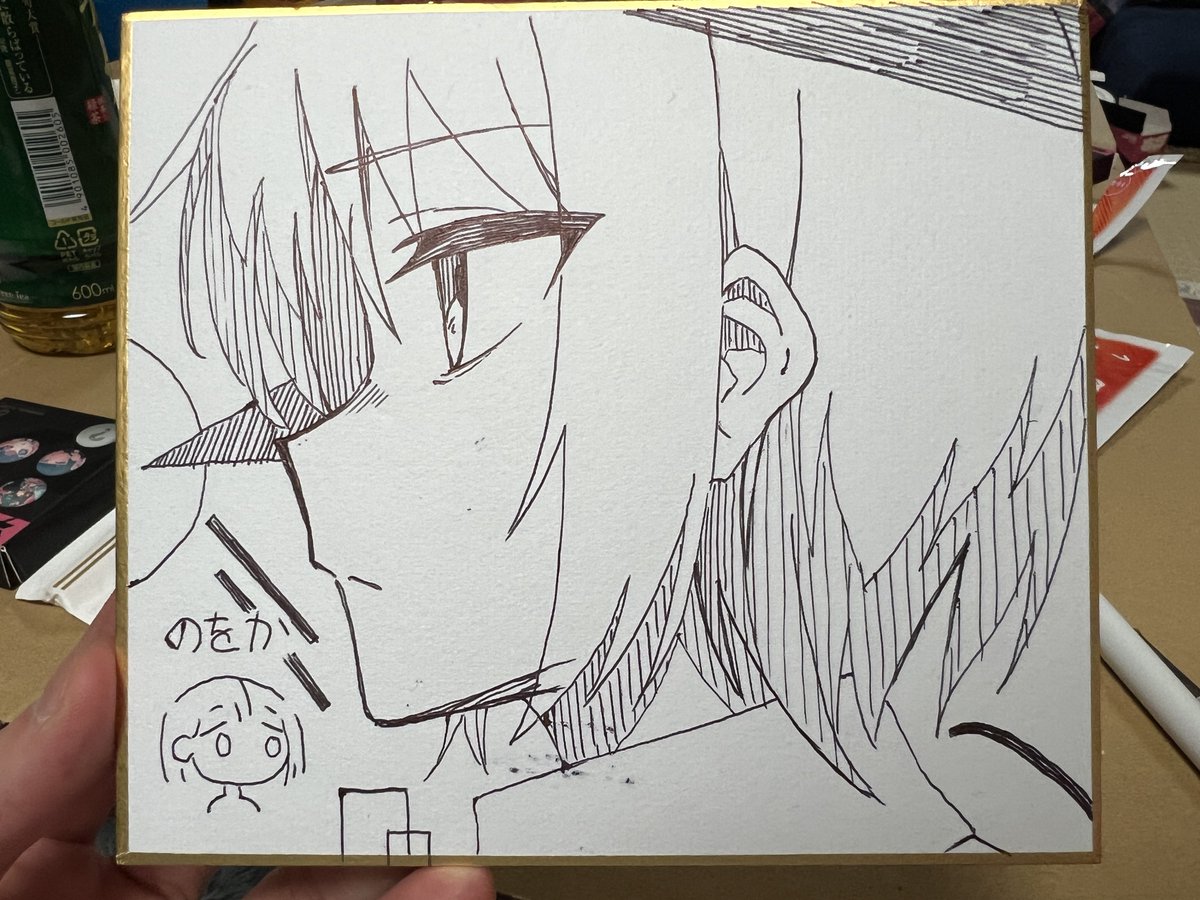 nowoka_2's tweet photo. アナログで絵描くと「俺ってこんな絵だったっけ…」ってなる　下書きをしよう！ https://t.co/BlwgBv4TgF