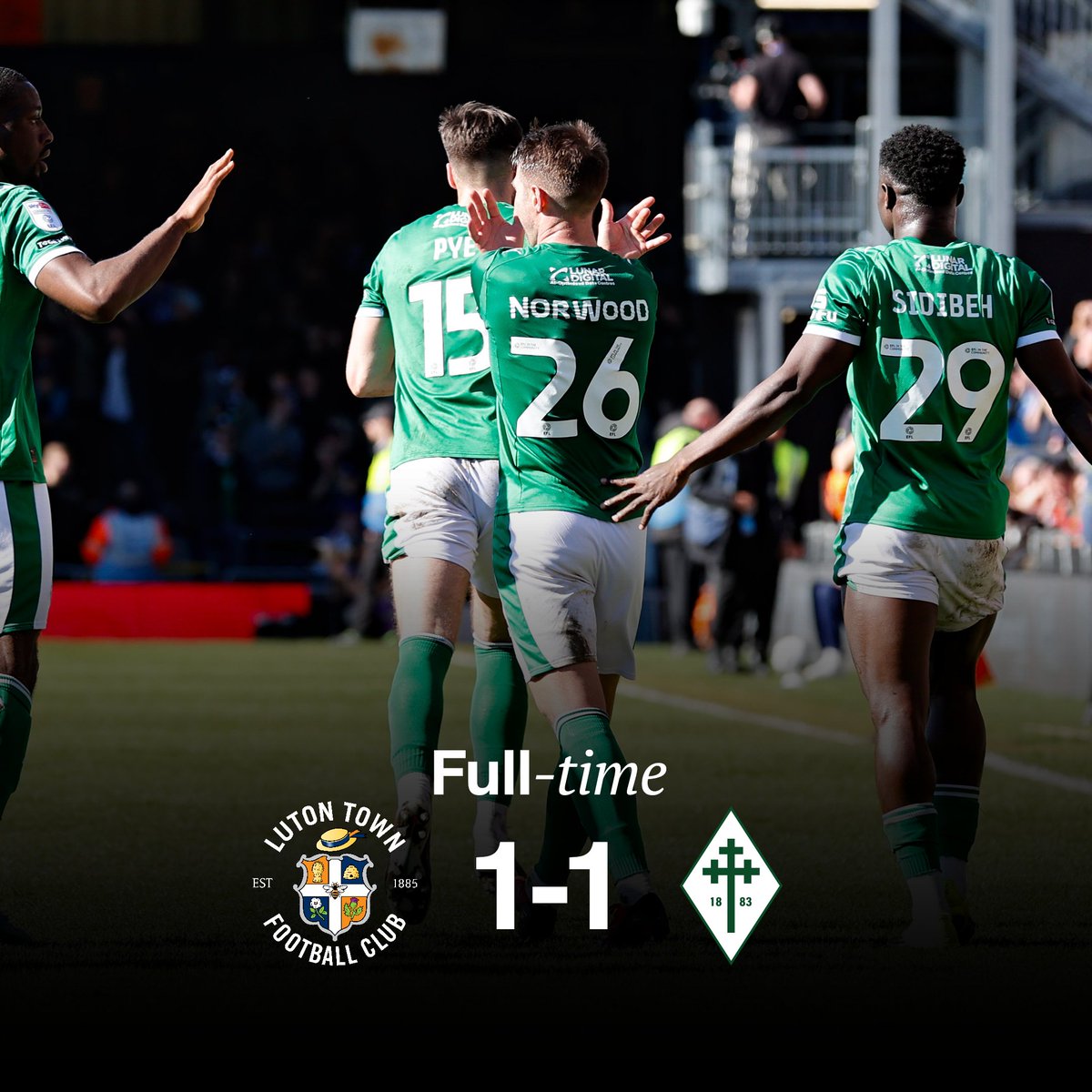 Stockport County tweet media