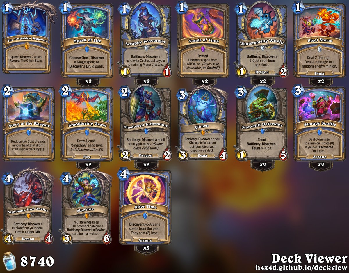 燁魔 HS Wild/Standard Deck tweet media