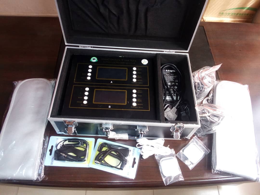 Greenherbsng's tweet photo. Get your ionic detox machine.

👀 Effective detox device
👀 Durable for commercial use
👌 Dual detox capabilities
👌 Nationwide delivery

👉 https://t.co/RUwsJqycVE
WhatsApp 08038000974 https://t.co/1fVsi03sLP