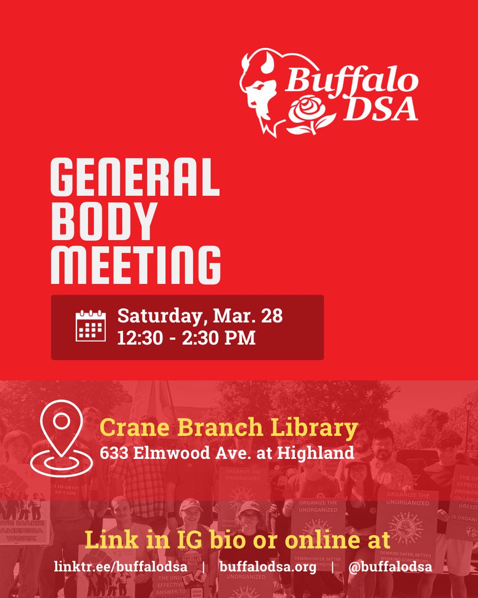 Buffalo DSA tweet media