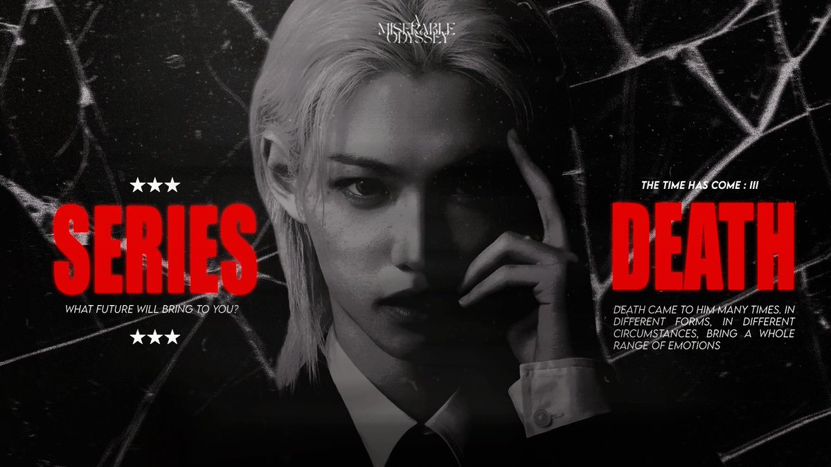 ㅤ

ㅤㅤㅤㅤㅤㅤ𝗦𝗘𝗥𝗜𝗘𝗦 𝗢𝗙 𝗗𝗘𝗔𝗧𝗛.  
ㅤㅤㅤㅤㅤㅤIn death, 
ㅤㅤㅤㅤㅤㅤNo one is to blame.  

ㅤ