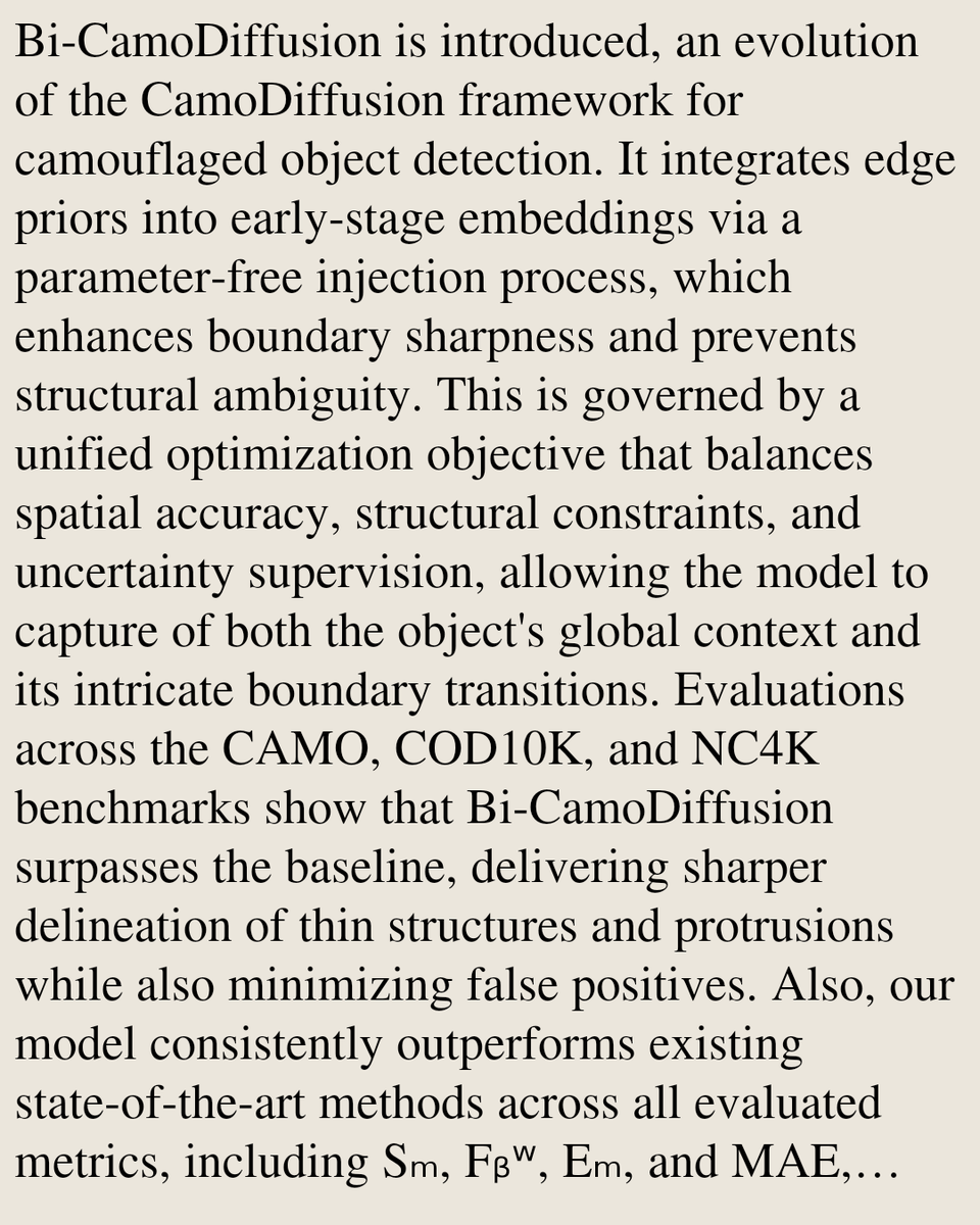 Computer Vision and Pattern Recognition arXiv tweet media