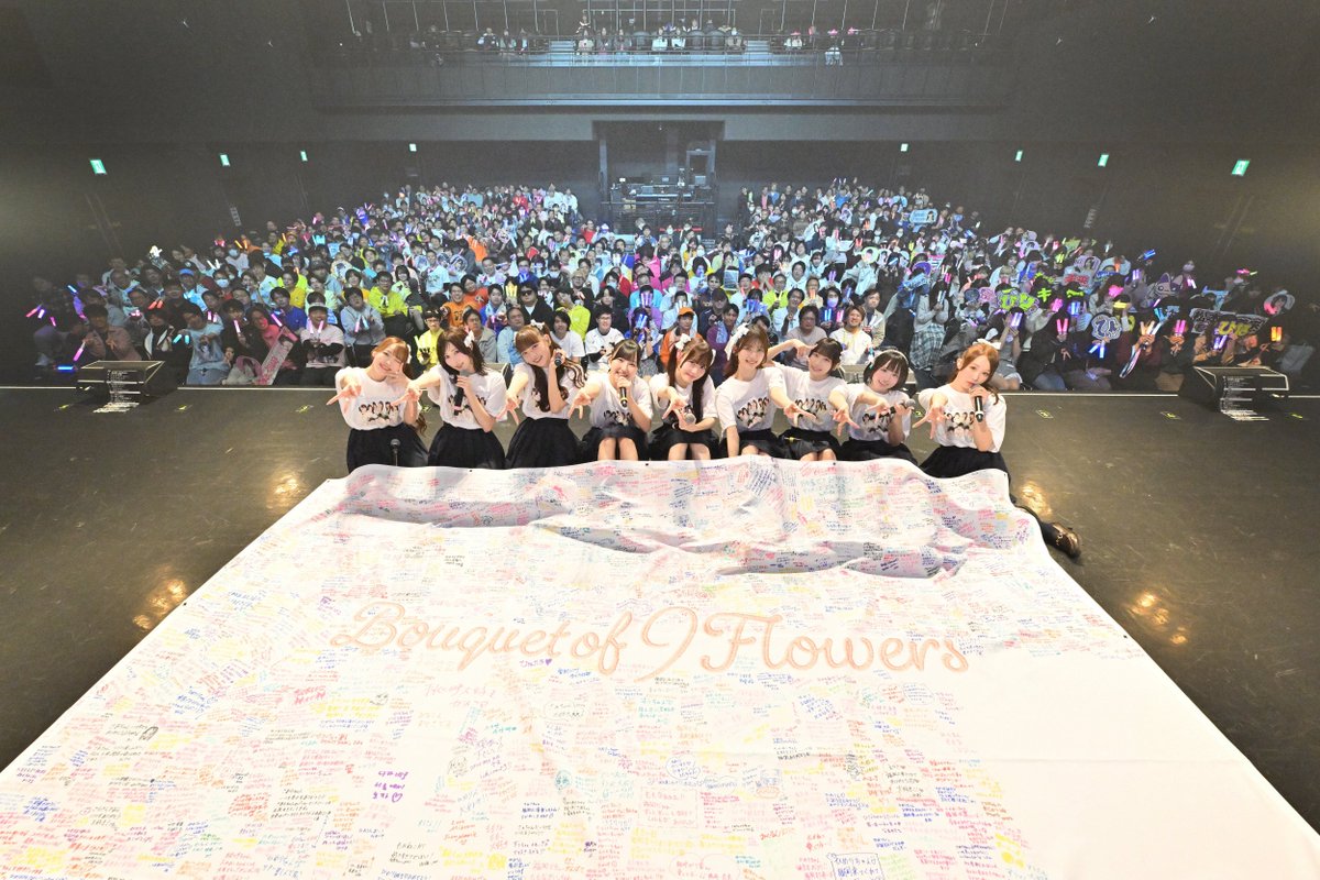 #高嶺のなでしこ Live Tour
- Bouquet of 9 Flowers - 福岡公演 💐🍲

ご来場いただいた皆さま、
ありがとうございました🐈‍⬛🌸

next >>> 仙台公演🫛
📍仙台PIT

- - -

🎼FINAL公演 プレイガイド先行は明日まで!!
・イープラス
eplus.jp/takanenonadesh…
・ローソンチケット
l-tike.com/takanenonadesh…