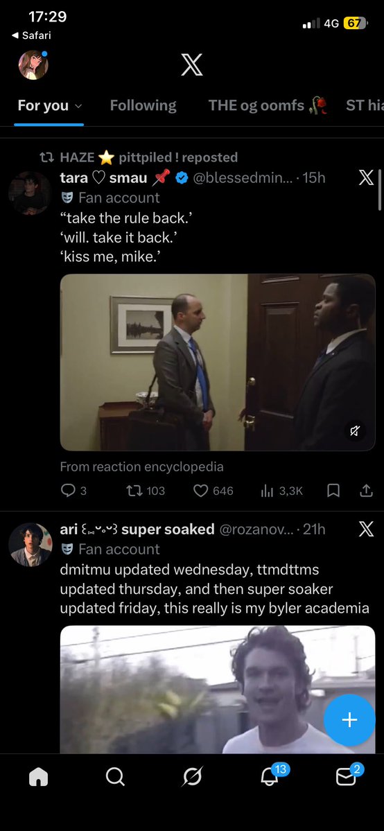 sena ⭒ will byers day tweet media