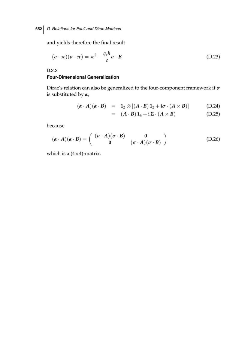 sonukg4india's tweet image. Relations to  Pauli and Dirac Matrices
 #educationalcontent #mathematics #Diracmatrices #paulimatrix