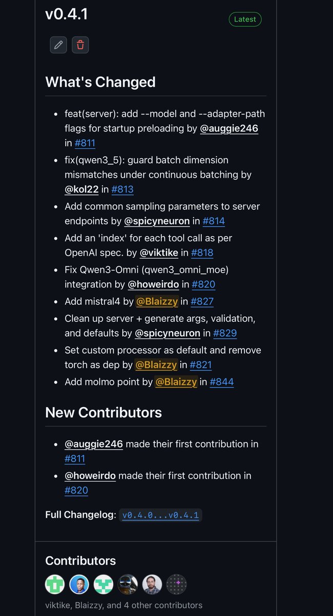 Prince Canuma tweet media