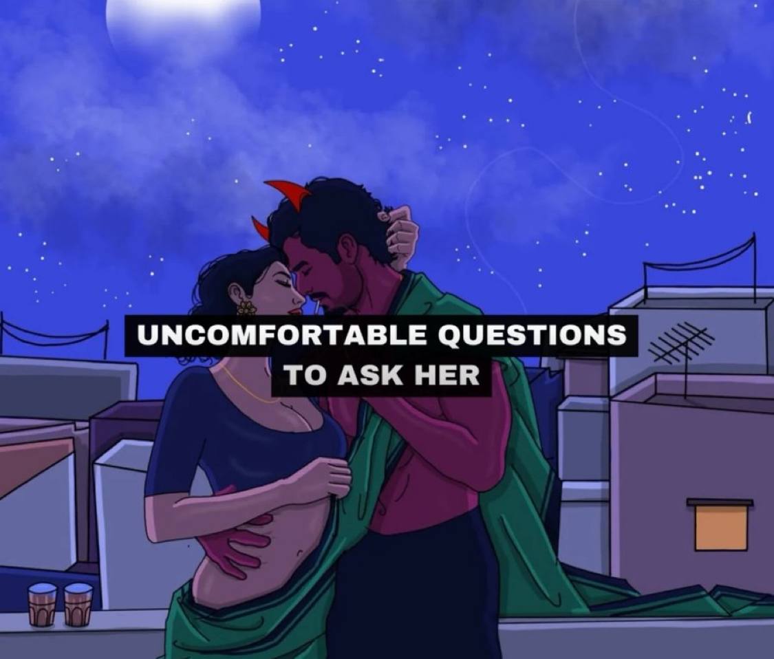 UNCOMFORTABLE QUESTIONS TO ASK HER

// Thread //
