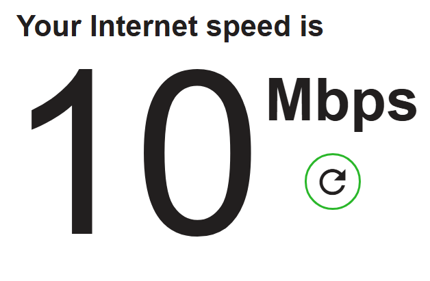Recently my router got rebooted after an issue, and before it our internet speed was usually 120Mbps+

Something happened and we had to more the booster so my computer could get any internet at all, which was a pain because I knew it would take a hit.

This is my speed now...