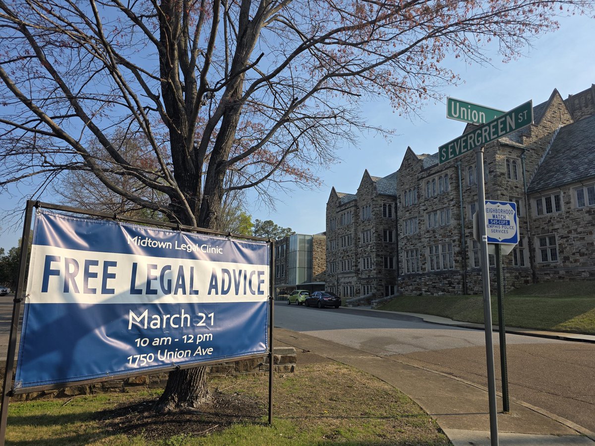 midtownlegal's tweet photo. Come see us! Giving free legal advice at 1750 Union Avenue 10 am - Noon. https://t.co/2UOGqEgGKa