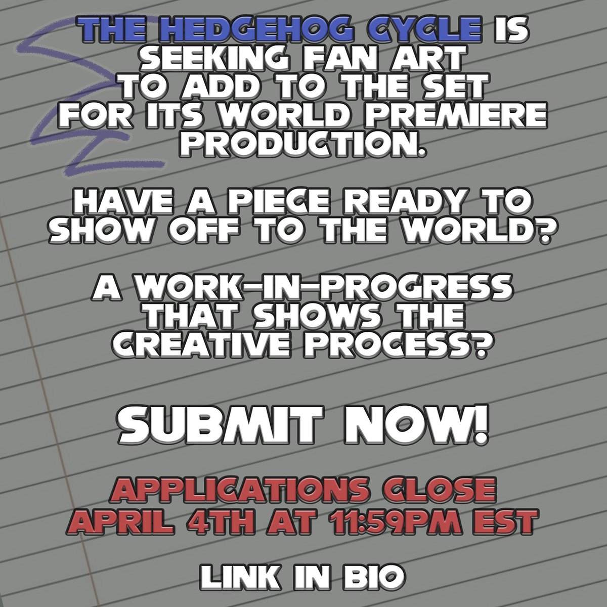 The Hedgehog Cycle - A New Play tweet media