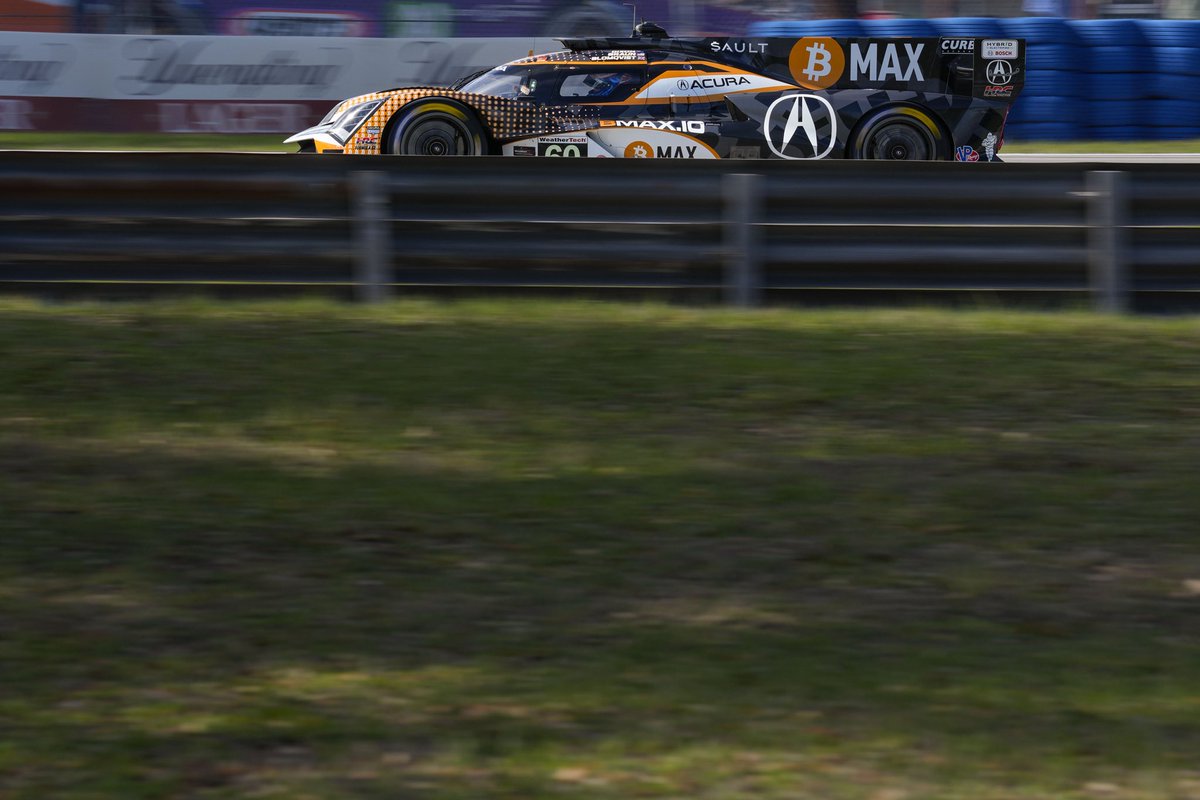 MeyerShankRac's tweet photo. Tom Blomqvist just laid down the best lap time of the race so far: 1:50.476

#Sebring12 // #IMSA // #Acura https://t.co/RxvDVoFl1C