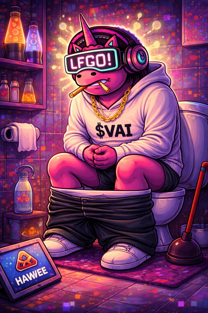 HighAsUnicorn's tweet photo. Something’s not right…

After a week of pure entropy,
the system isn’t responding like it used to.

No output.
Only… pressure! 🔮

Did the experiment go too far? 🦄
What do you think happened to HAUWEE?!

#HAUWEE #LavaLampLabs #Entropy #BlobScience #CryptoLore #StayCurious #SomethingIsComing #LFGO