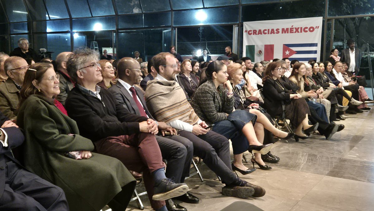 Embajada de Cuba en México tweet media