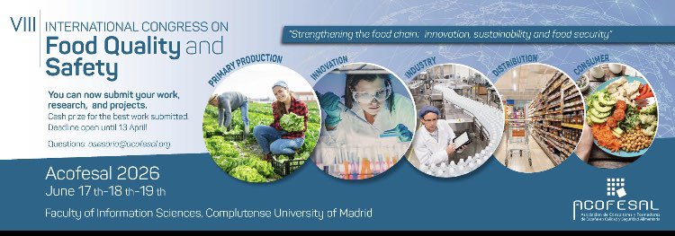 LabGalicia's tweet photo. @LuisMGallego @Isabelsilva_7 Que ganas !!!!!!
Allí estaremos!!!!!
#ParaAprender
#Todo en #Calidad y #SeguridadAlimentaria
#CongresoAcofesal https://t.co/0eRwfq6m92