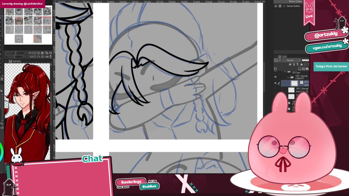 AzuKiy 🪦🥀 Zombunny Maid ❣️ tweet media