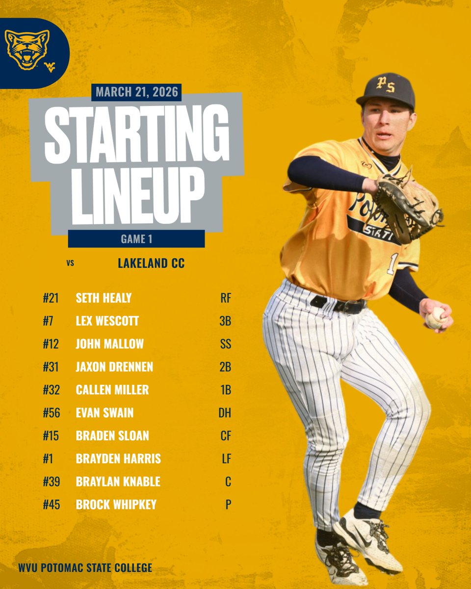 Potomac State Athletics tweet media