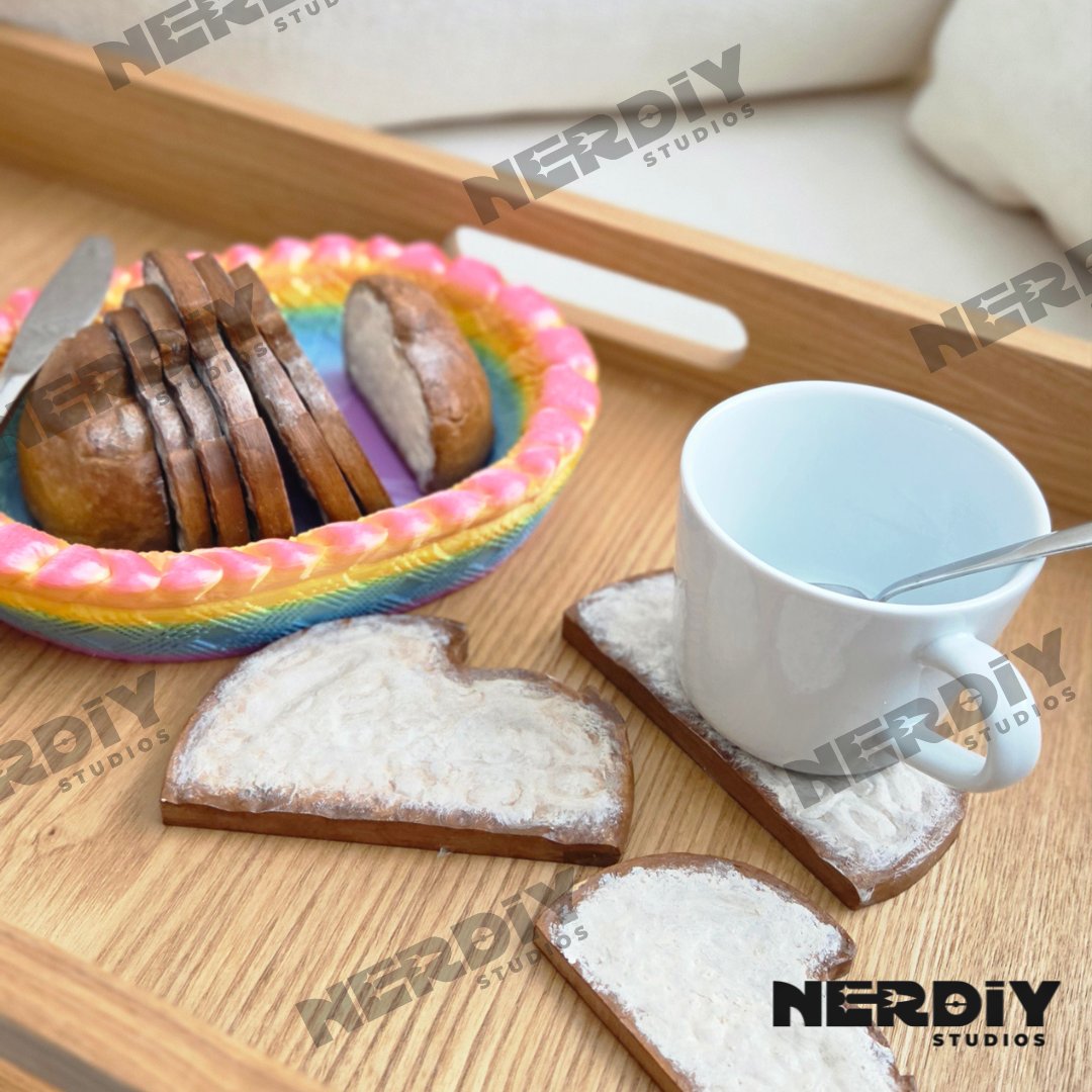 NerDIYStudios's tweet image. Experience the joy of sourdough without the guilt! This 3D design offers a unique touch to your home décor - bread that never goes bad! Fall in love with our loafters today. Check it out: than.gs/m/1529962 #BreadLovers #3DHomeDecor @Thangs3D