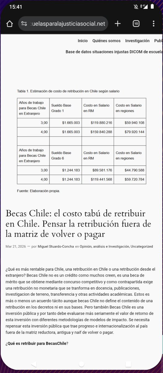 _miguel_alejo_'s tweet photo. Becas Chile: el costo tabú de retribuir en Chile. Pensar la retribución fuera de la matriz de volver o pagar
https://t.co/BkxVVco1Bt
#BecasChile #Retribucion @eJusticiaSocial https://t.co/dD73TUDWyG