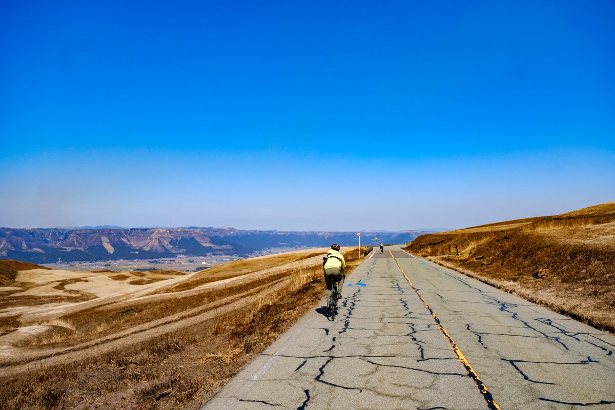 やっぱり阿蘇すげえ！！！
この景色は何度来ても見飽きない。
