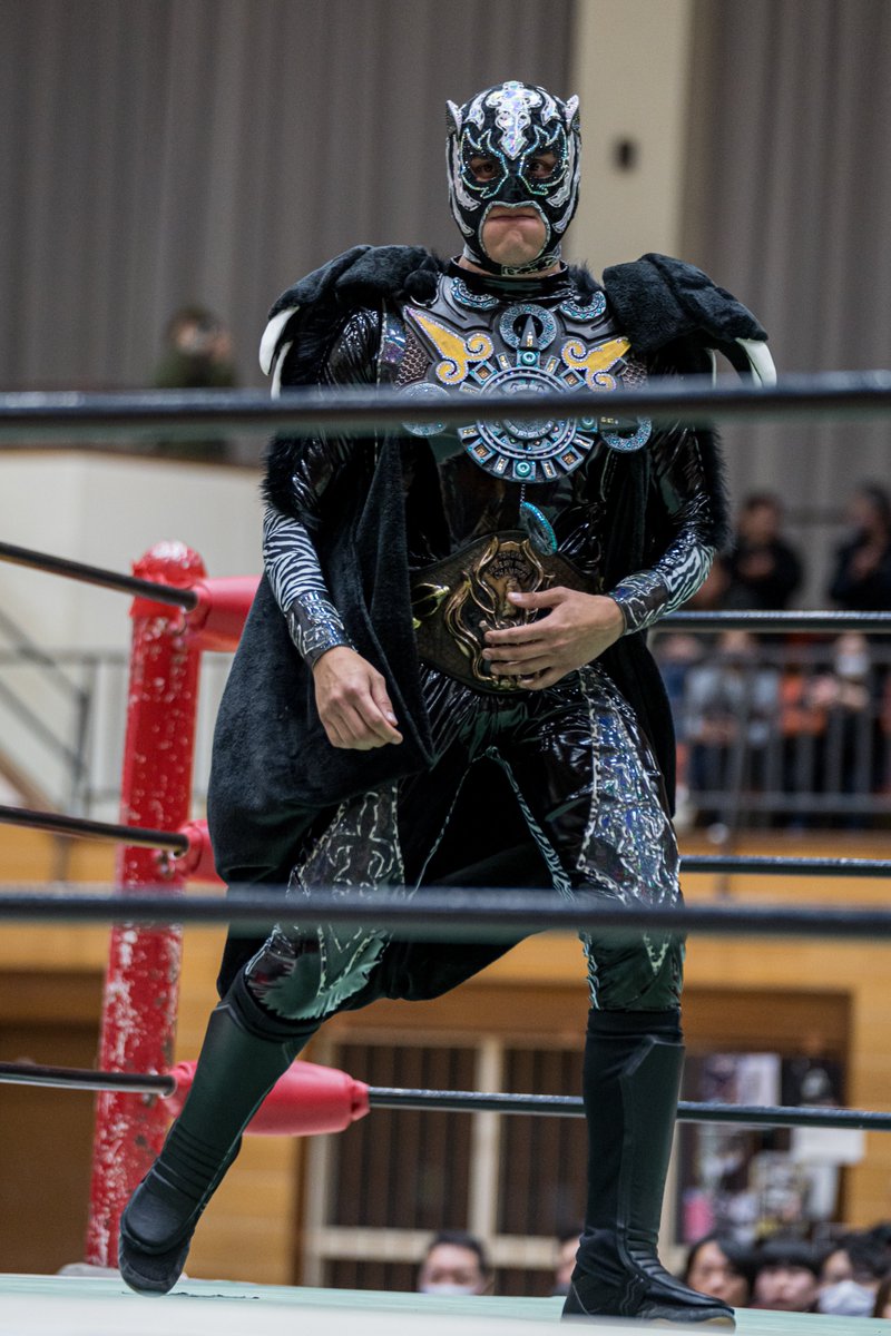 yap12_brah_mpro's tweet photo. 2026.03.21. みちのく 矢巾
こちらもおかえり！
#みちのくプロレス
#エル・パンテーラJr
#ElPanteraJr https://t.co/2a5hX6BIfM